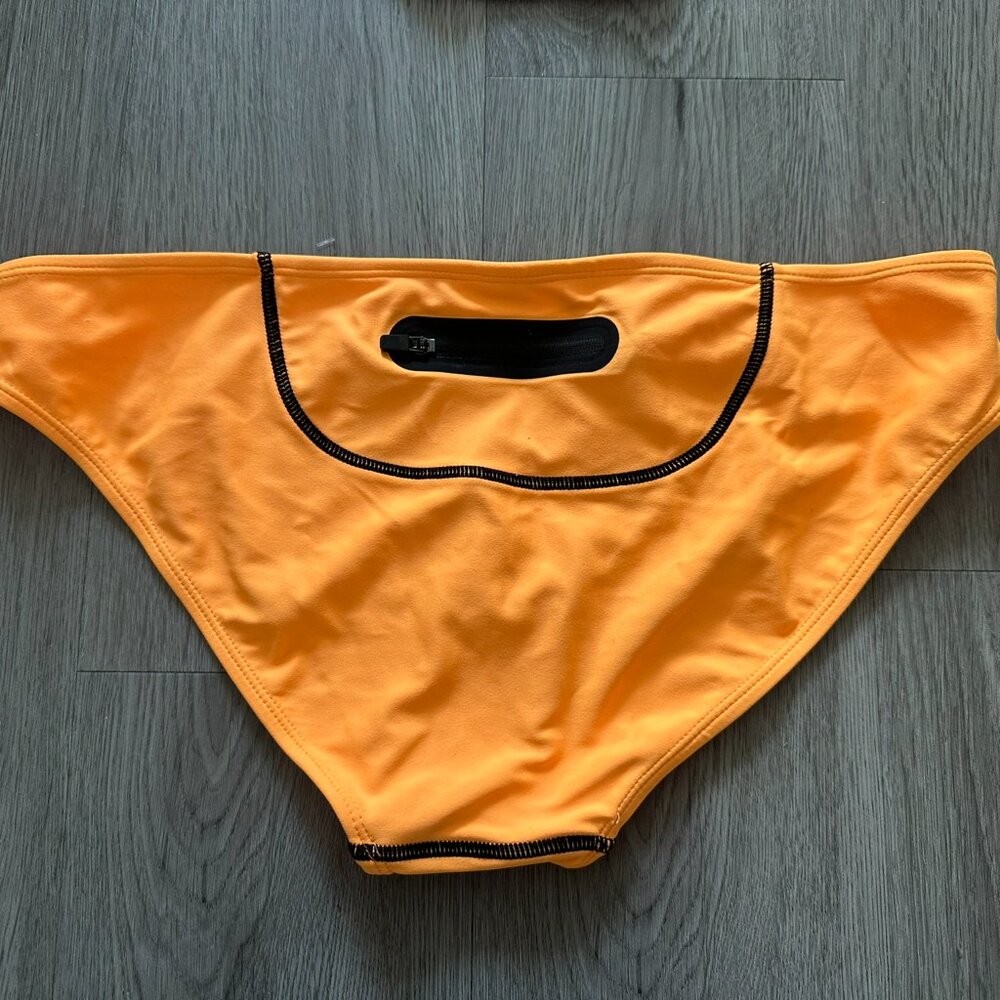 NEW Bathing Swim Suit Bottoms - Chill Orange Pop - MPG Sport Size Medium